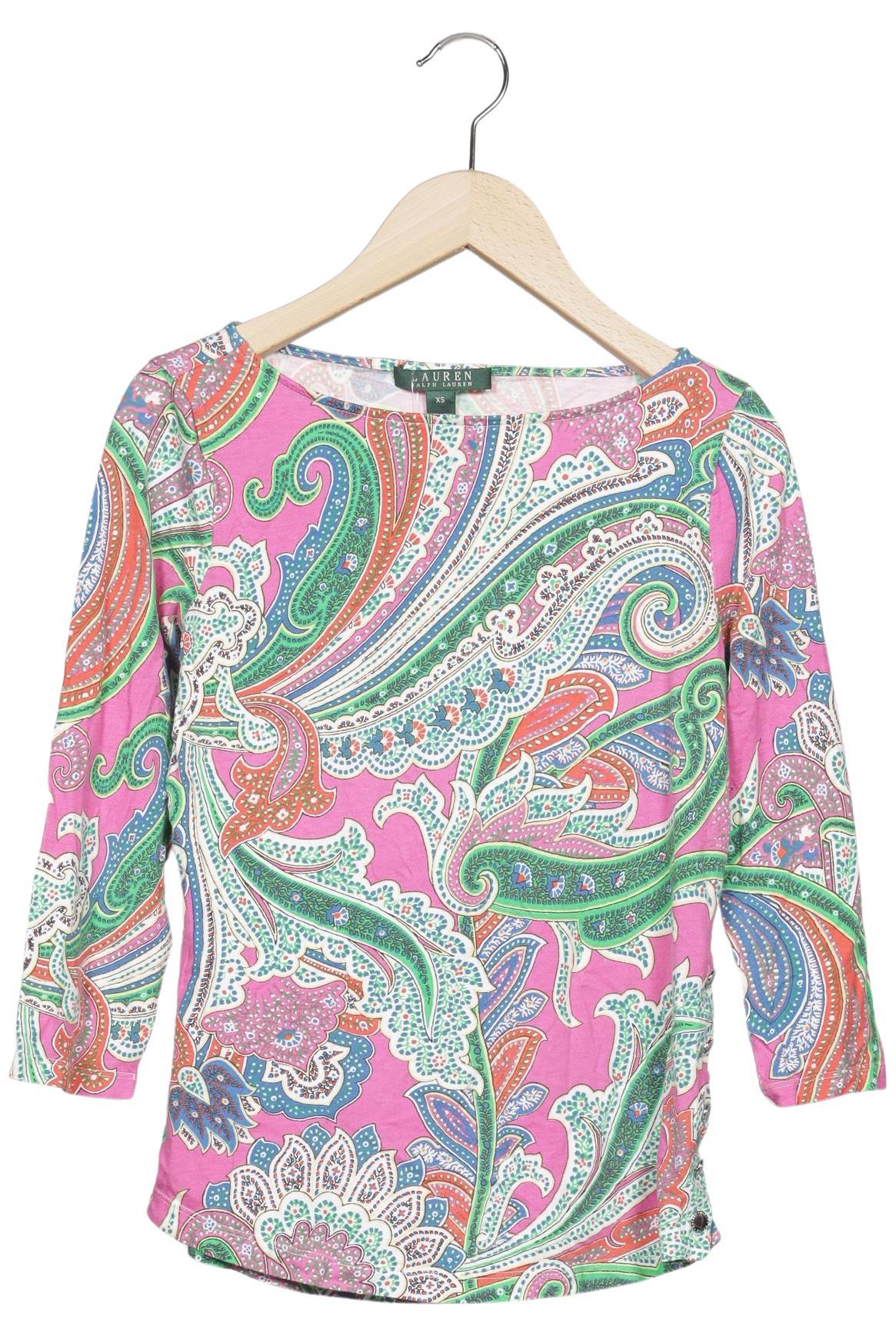 

Lauren Ralph Lauren Damen Langarmshirt, mehrfarbig, Gr. 34