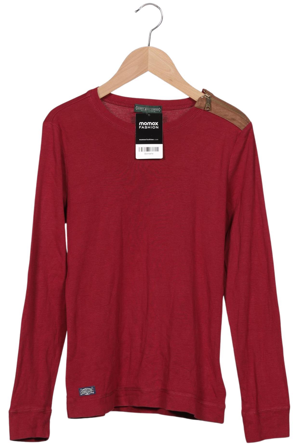 

Lauren Ralph Lauren Damen Langarmshirt, bordeaux, Gr. 38