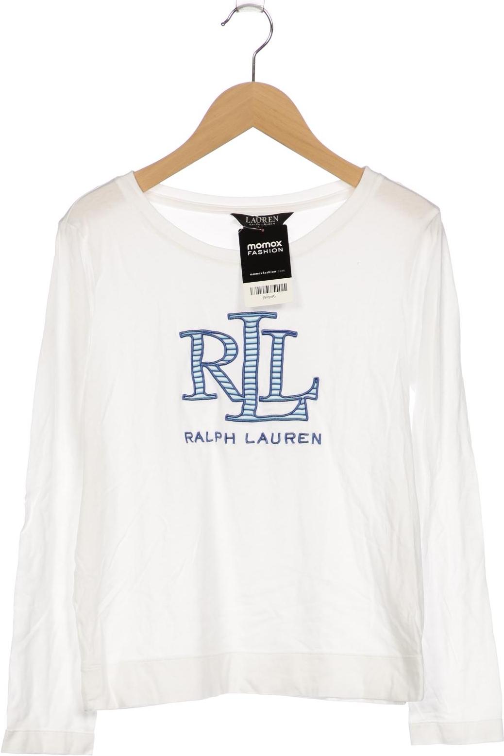 

Lauren Ralph Lauren Damen Langarmshirt, weiß, Gr. 36