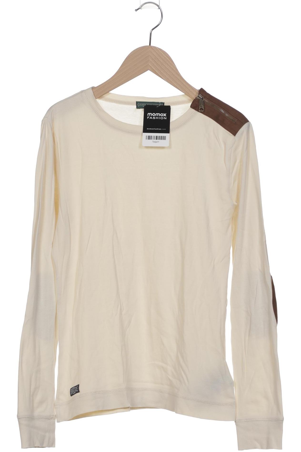 

Lauren Ralph Lauren Damen Langarmshirt, cremeweiß, Gr. 38