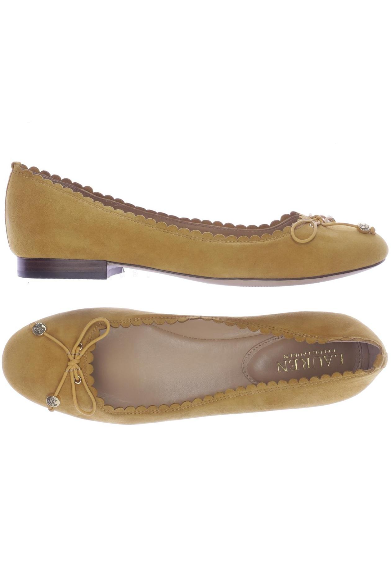 

Lauren Ralph Lauren Damen Ballerinas, gelb, Gr. 8.5