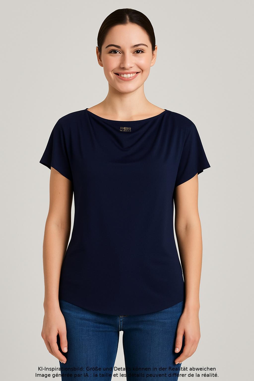 

Lauren Ralph Lauren Damen T-Shirt, marineblau, Gr. 34
