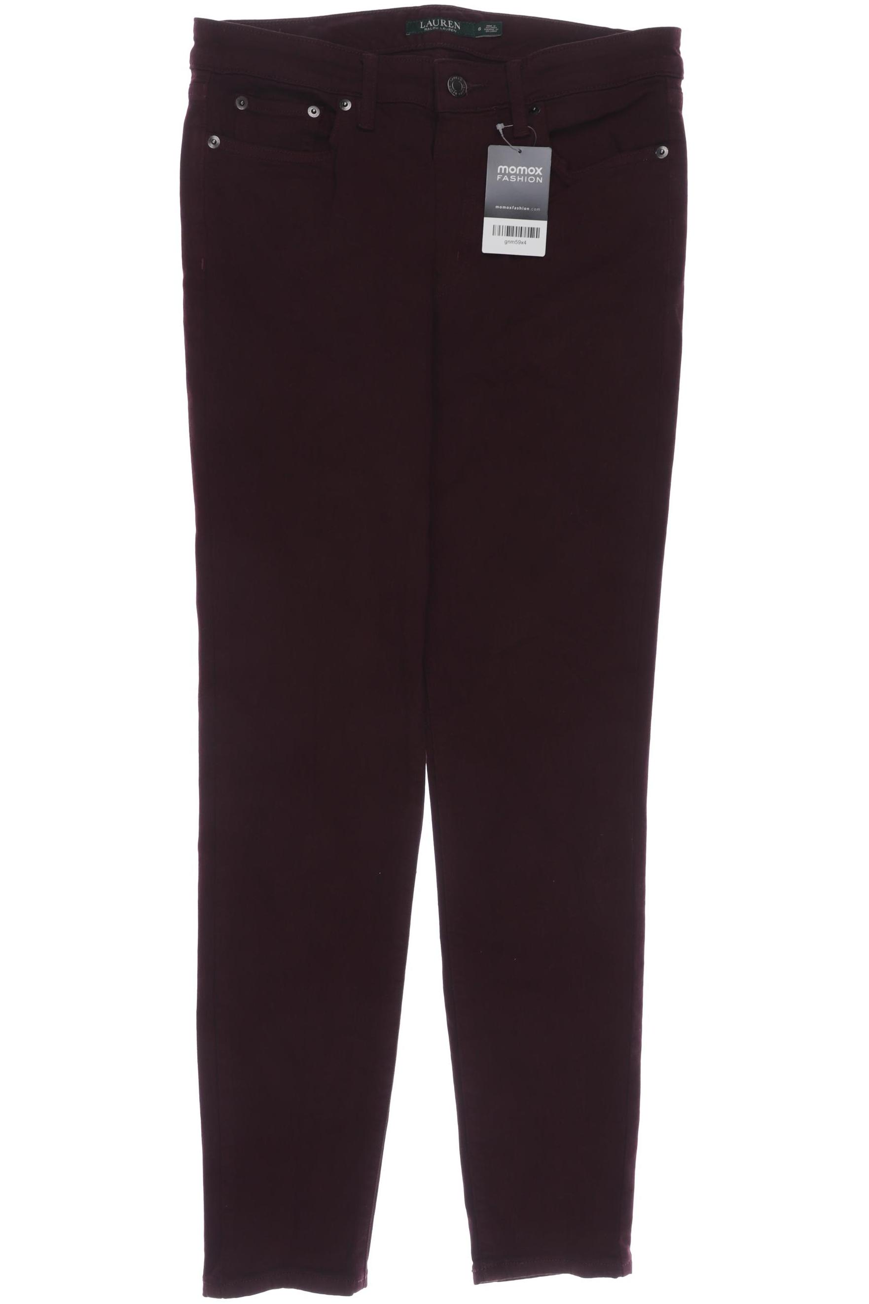 

Lauren Ralph Lauren Damen Jeans, bordeaux, Gr. 6