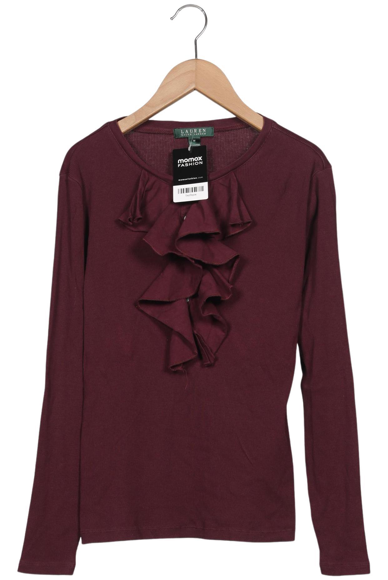 

Lauren Ralph Lauren Damen Langarmshirt, bordeaux, Gr. 38