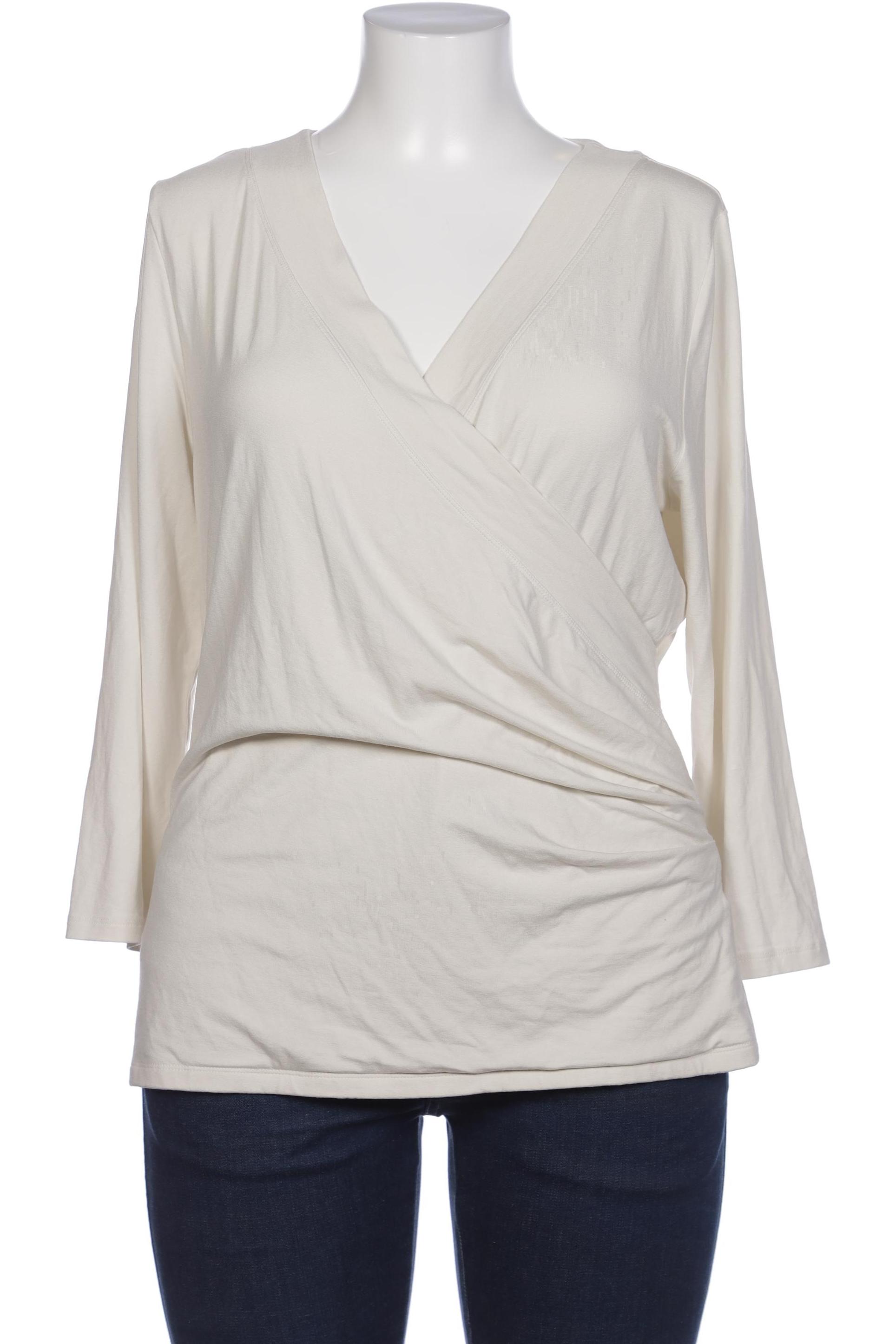 

Lauren Ralph Lauren Damen Langarmshirt, cremeweiß, Gr. 46