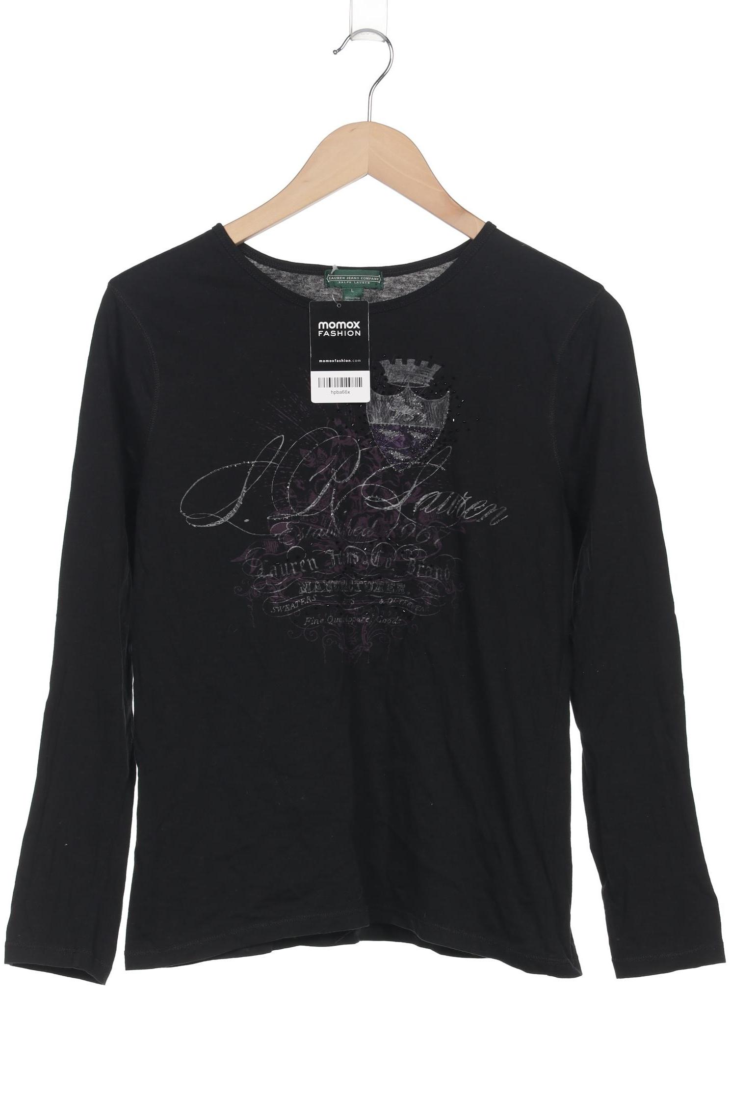 

Lauren Ralph Lauren Damen Langarmshirt, schwarz, Gr. 42