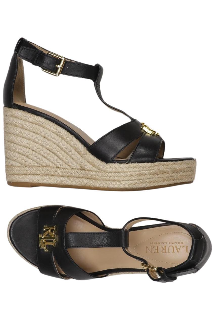 

Lauren Ralph Lauren Damen Sandale, schwarz, Gr. 37