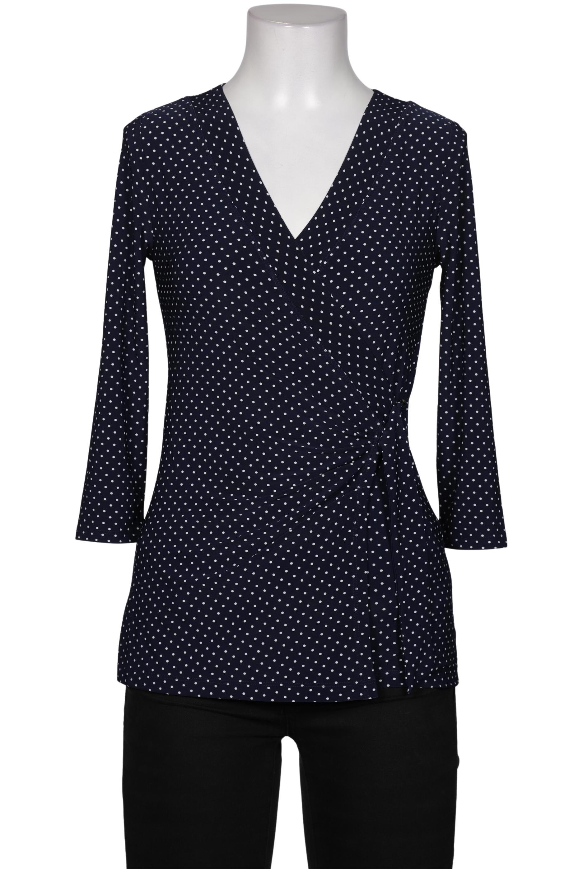 

Lauren Ralph Lauren Damen Bluse, marineblau, Gr. 34