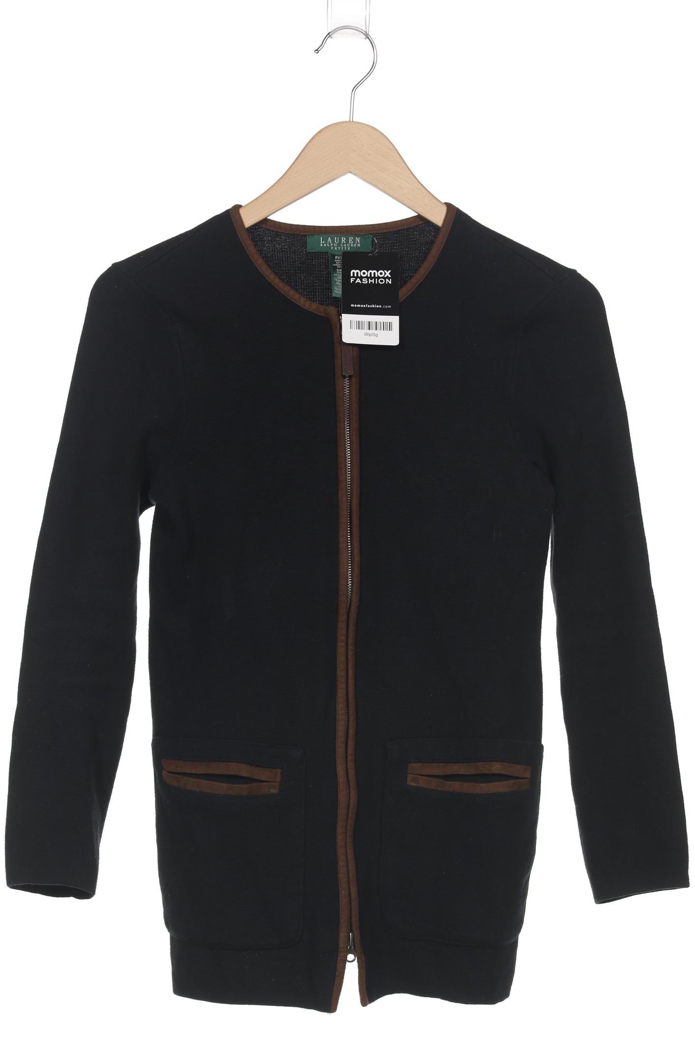 

Lauren Ralph Lauren Petite Damen Strickjacke, schwarz, Gr. 34