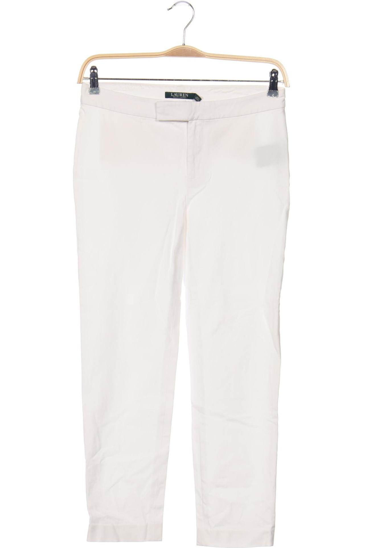 

Lauren Ralph Lauren Damen Stoffhose, weiß, Gr. 4
