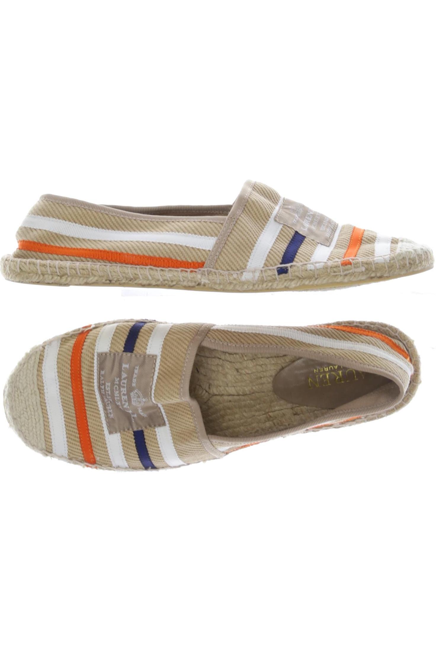 

Lauren Ralph Lauren Damen Halbschuh, beige, Gr. 8