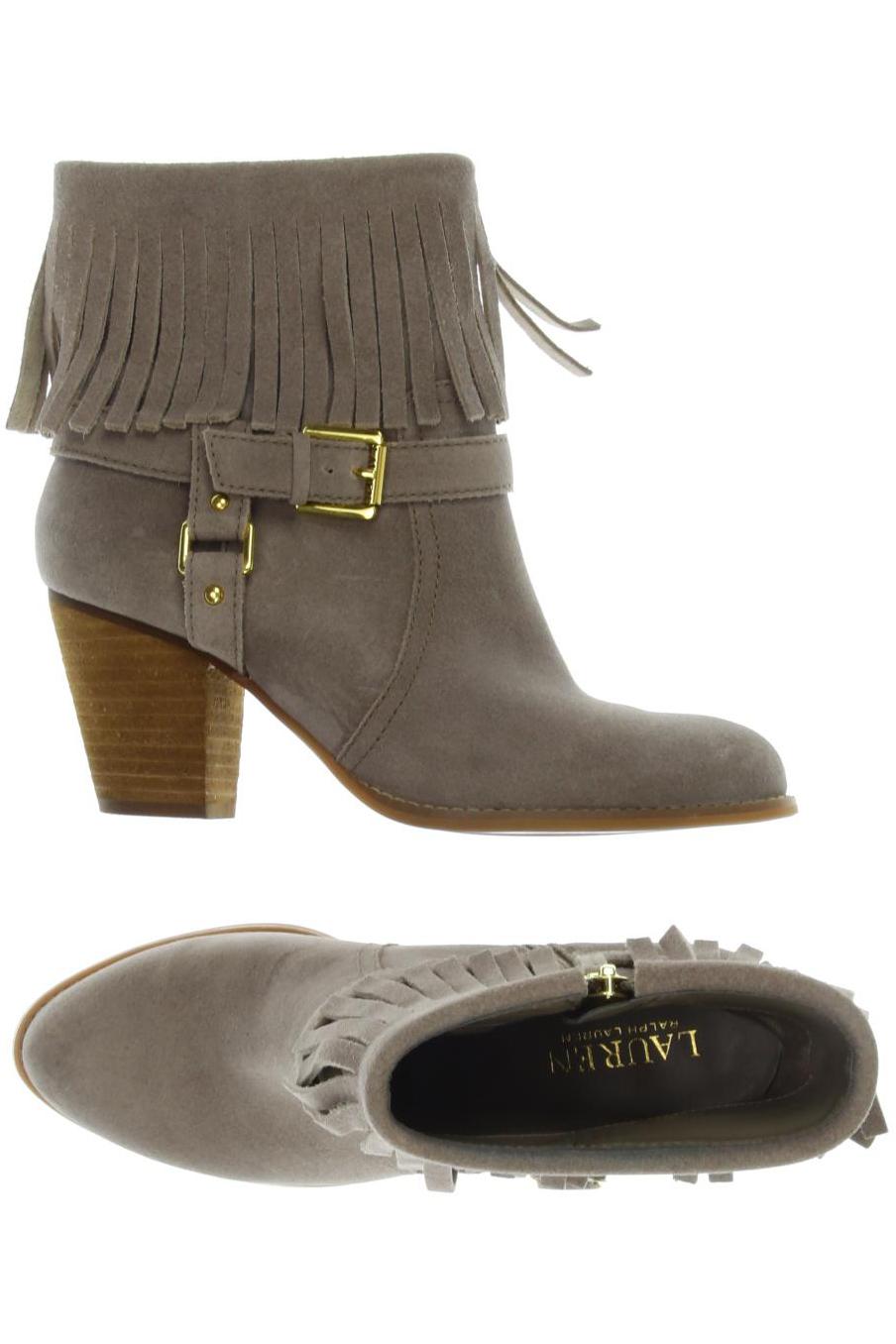 

Lauren Ralph Lauren Damen Stiefelette, beige, Gr. 7