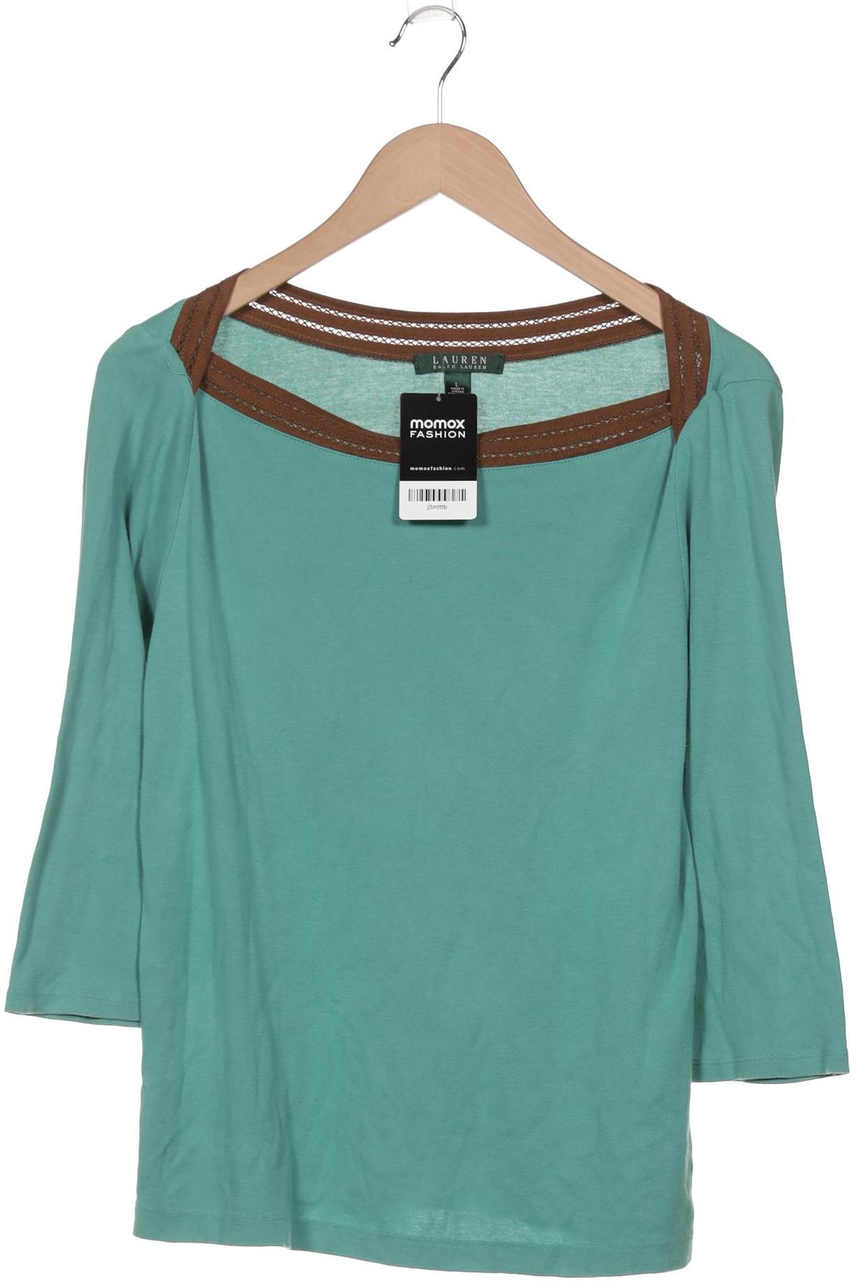 

Lauren Ralph Lauren Damen Langarmshirt, türkis, Gr. 42