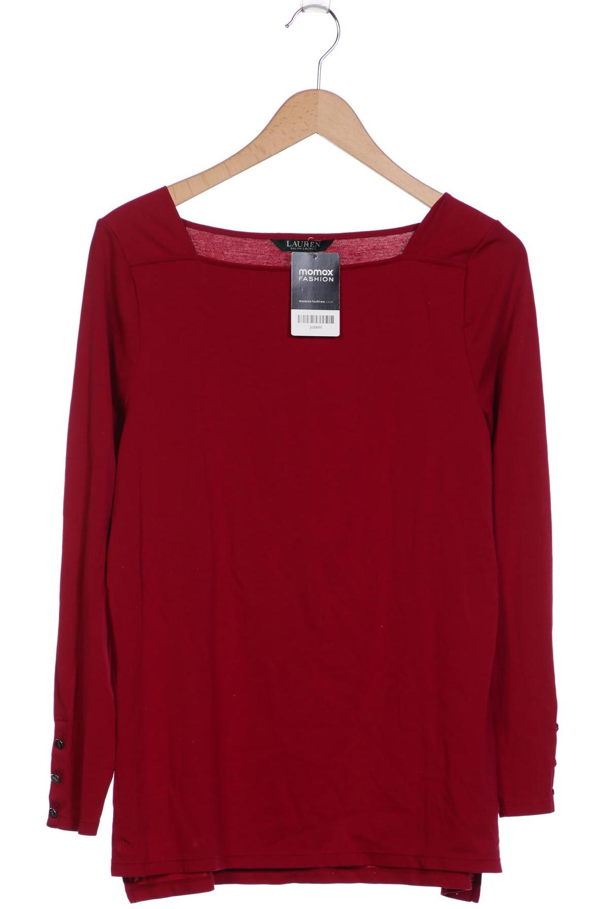 

Lauren Ralph Lauren Damen Langarmshirt, bordeaux, Gr. 14