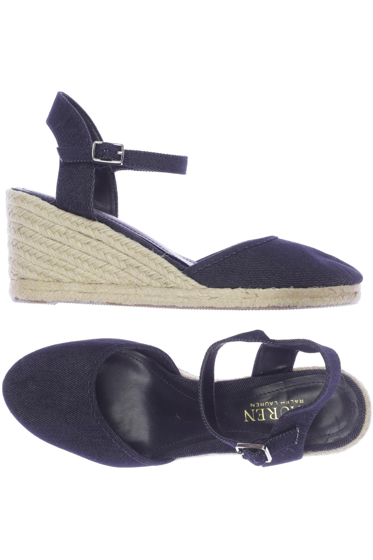 

Lauren Ralph Lauren Damen Sandale, marineblau, Gr. 8