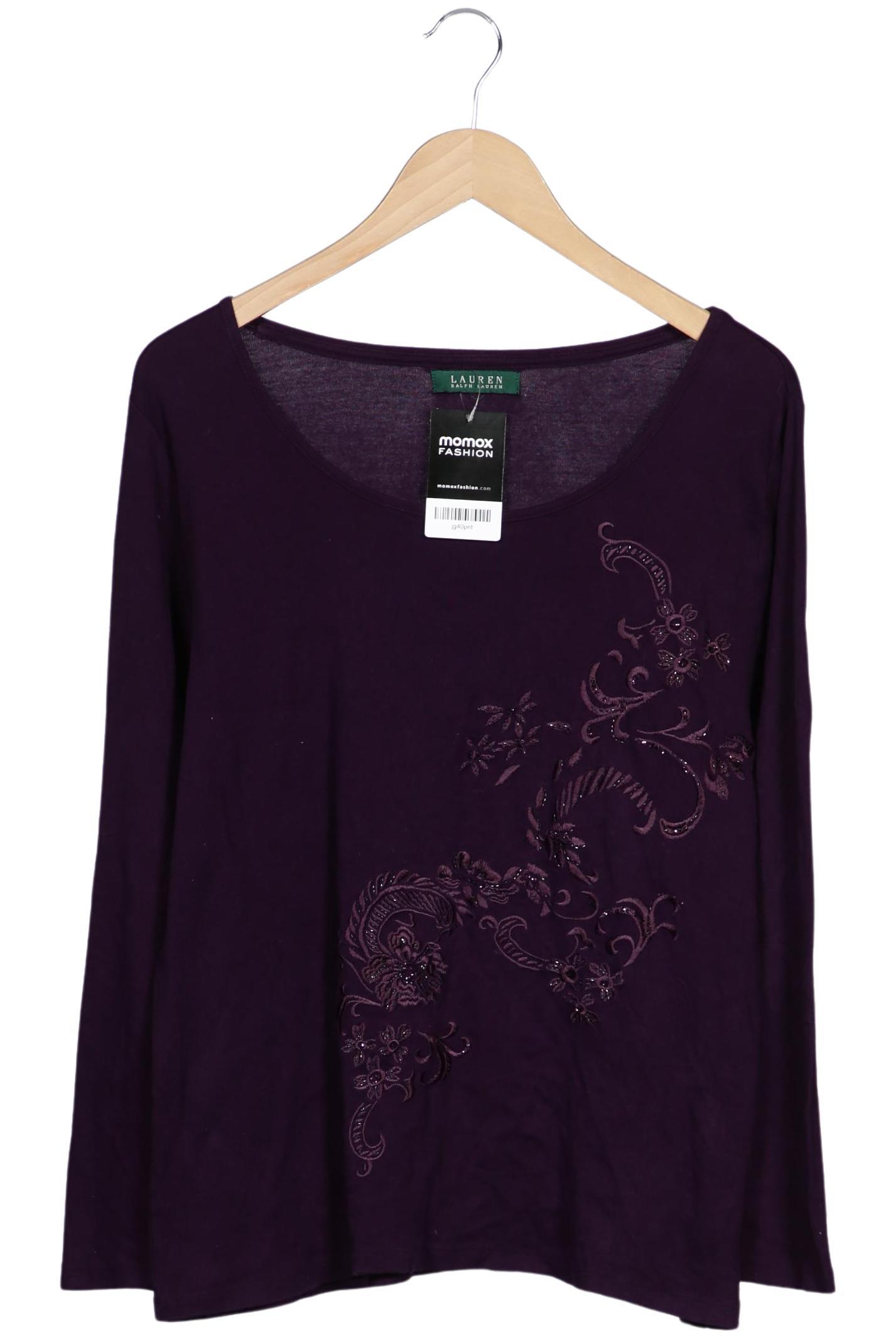 

Lauren Ralph Lauren Damen Langarmshirt, flieder, Gr. 42
