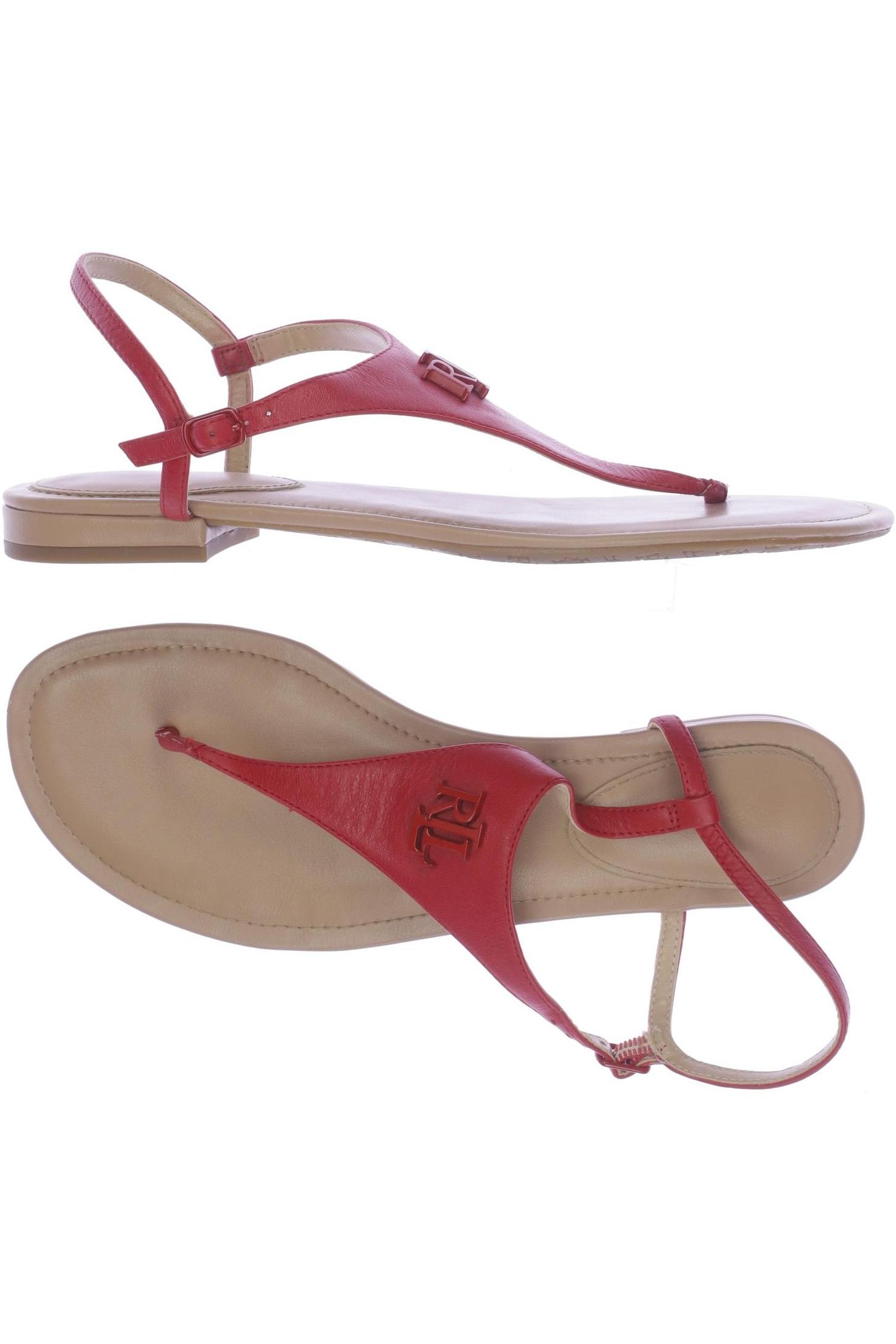 

Lauren Ralph Lauren Damen Sandale, rot, Gr. 39