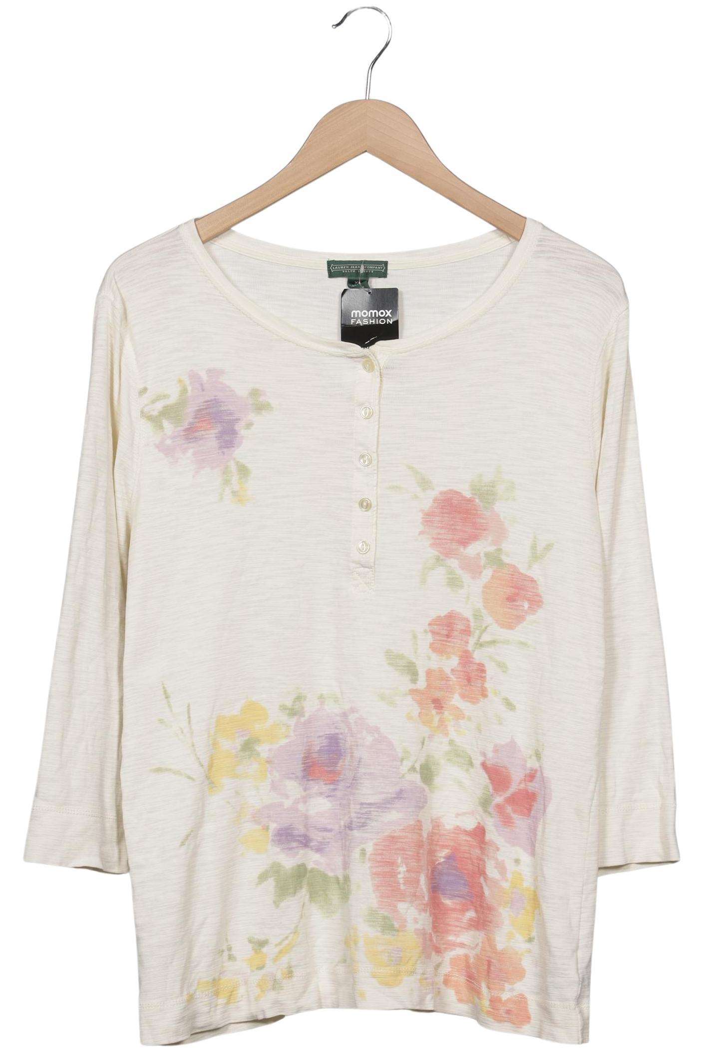 

Lauren Ralph Lauren Damen Langarmshirt, cremeweiß, Gr. 44