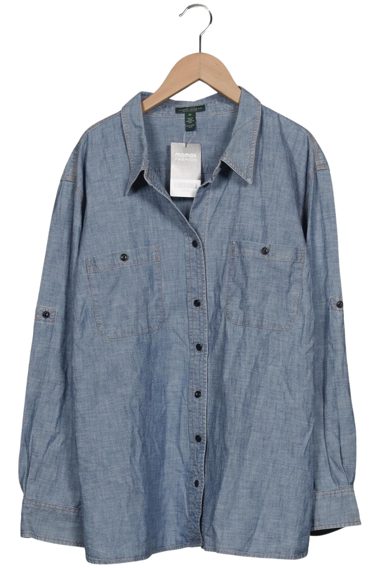

Lauren Ralph Lauren Damen Bluse, blau, Gr. 48