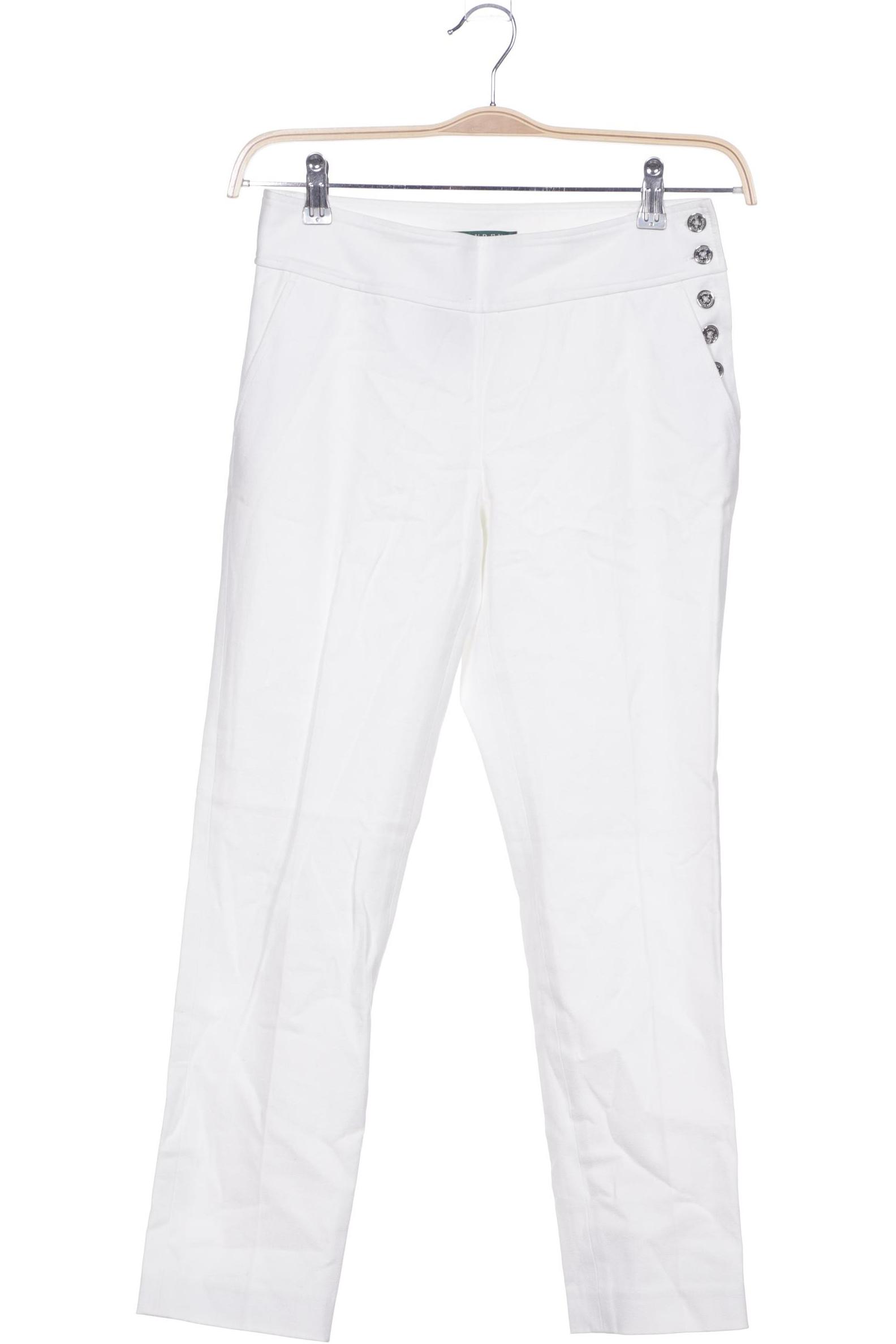 

LAUREN Ralph Lauren Damen Stoffhose, weiß