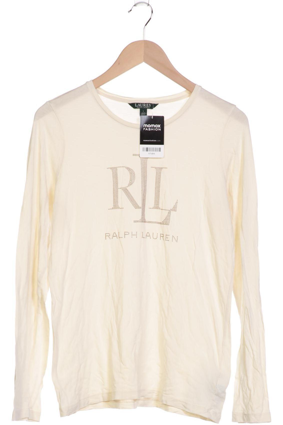 

Lauren Ralph Lauren Damen Langarmshirt, cremeweiß, Gr. 42