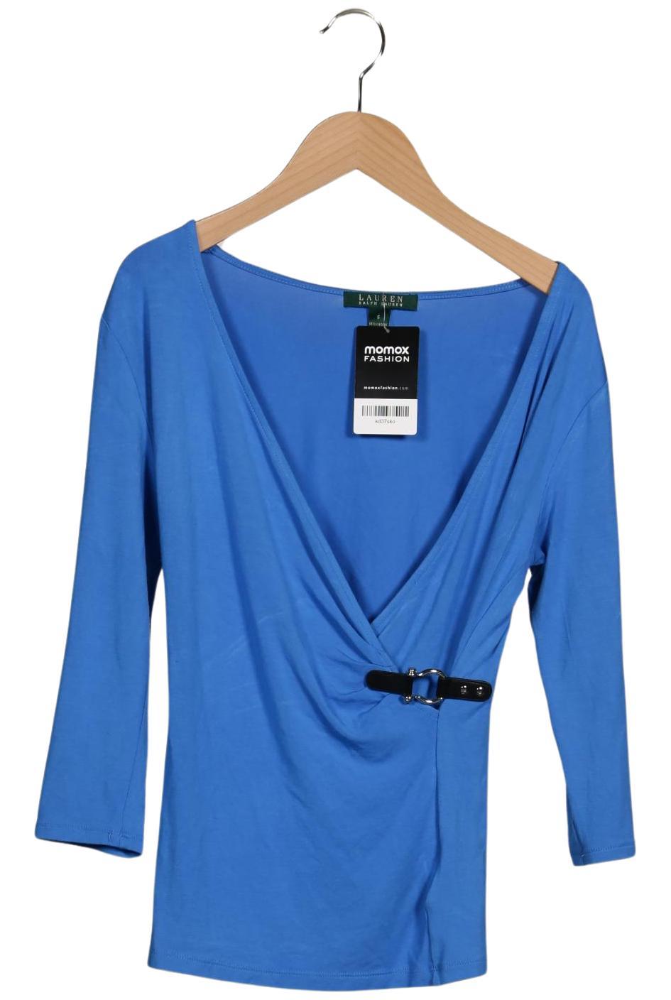 

Lauren Ralph Lauren Damen Langarmshirt, blau, Gr. 36