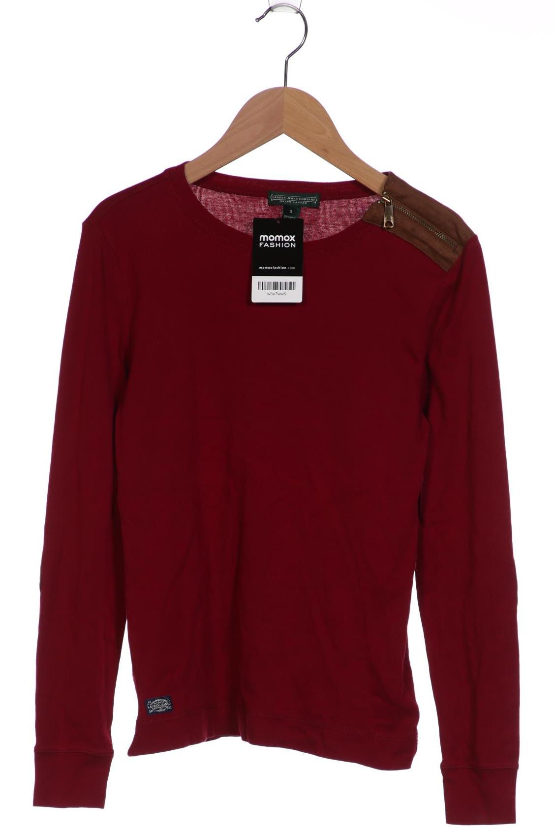 

Lauren Ralph Lauren Damen Langarmshirt, bordeaux, Gr. 36