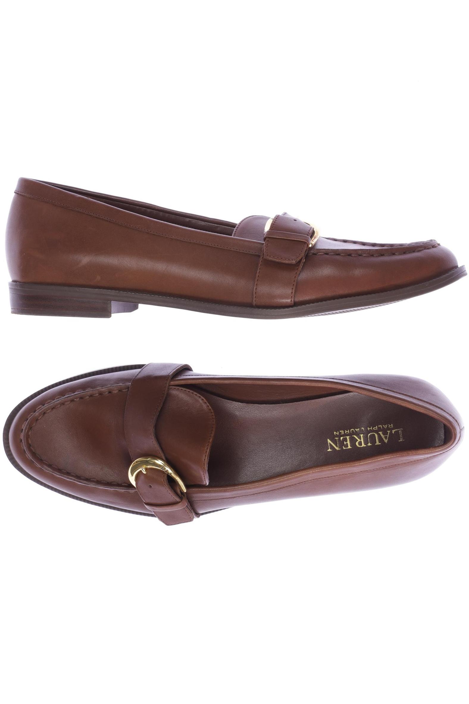 

Lauren Ralph Lauren Damen Halbschuh, braun, Gr. 9.5