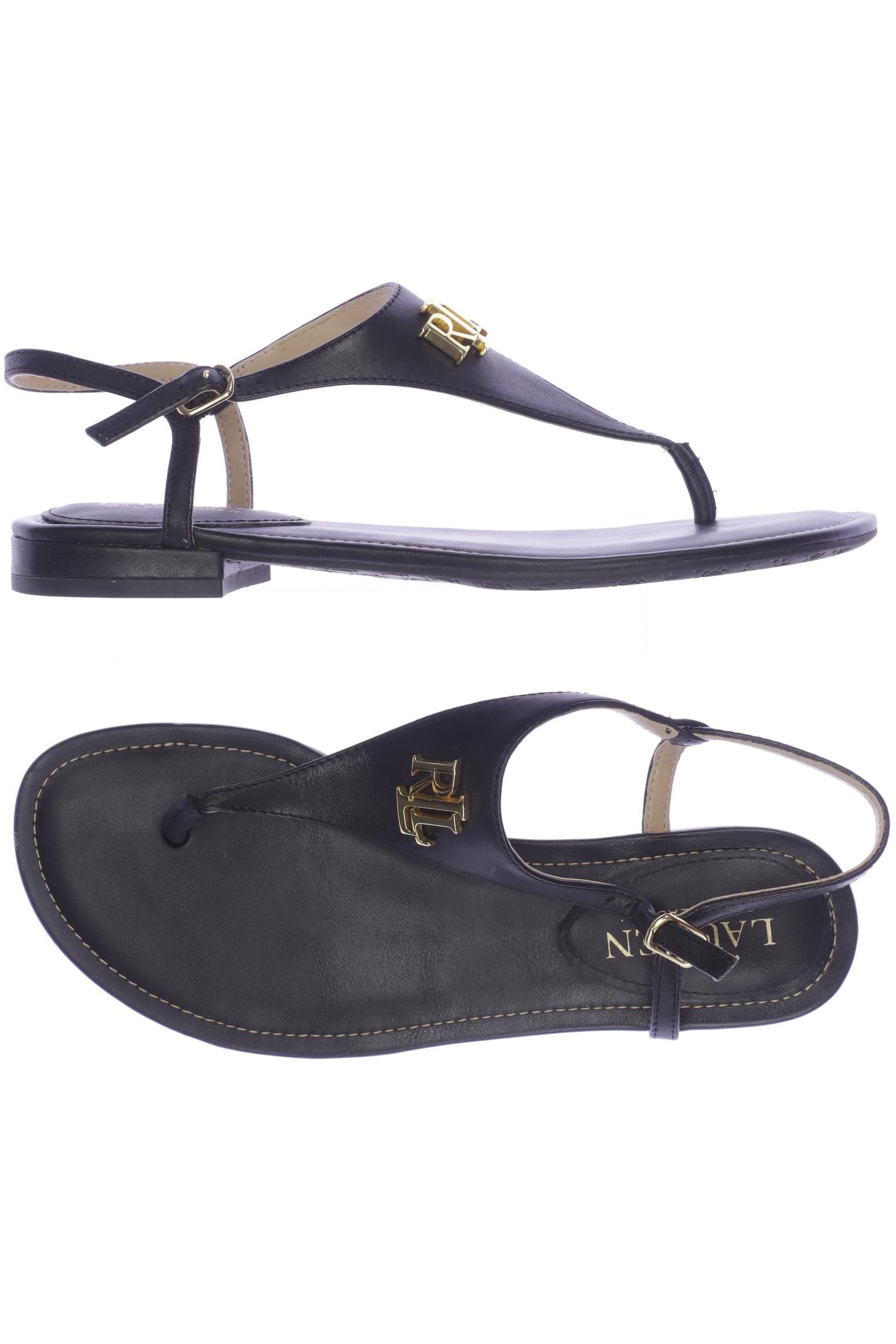 

Lauren Ralph Lauren Damen Sandale, schwarz, Gr. 36