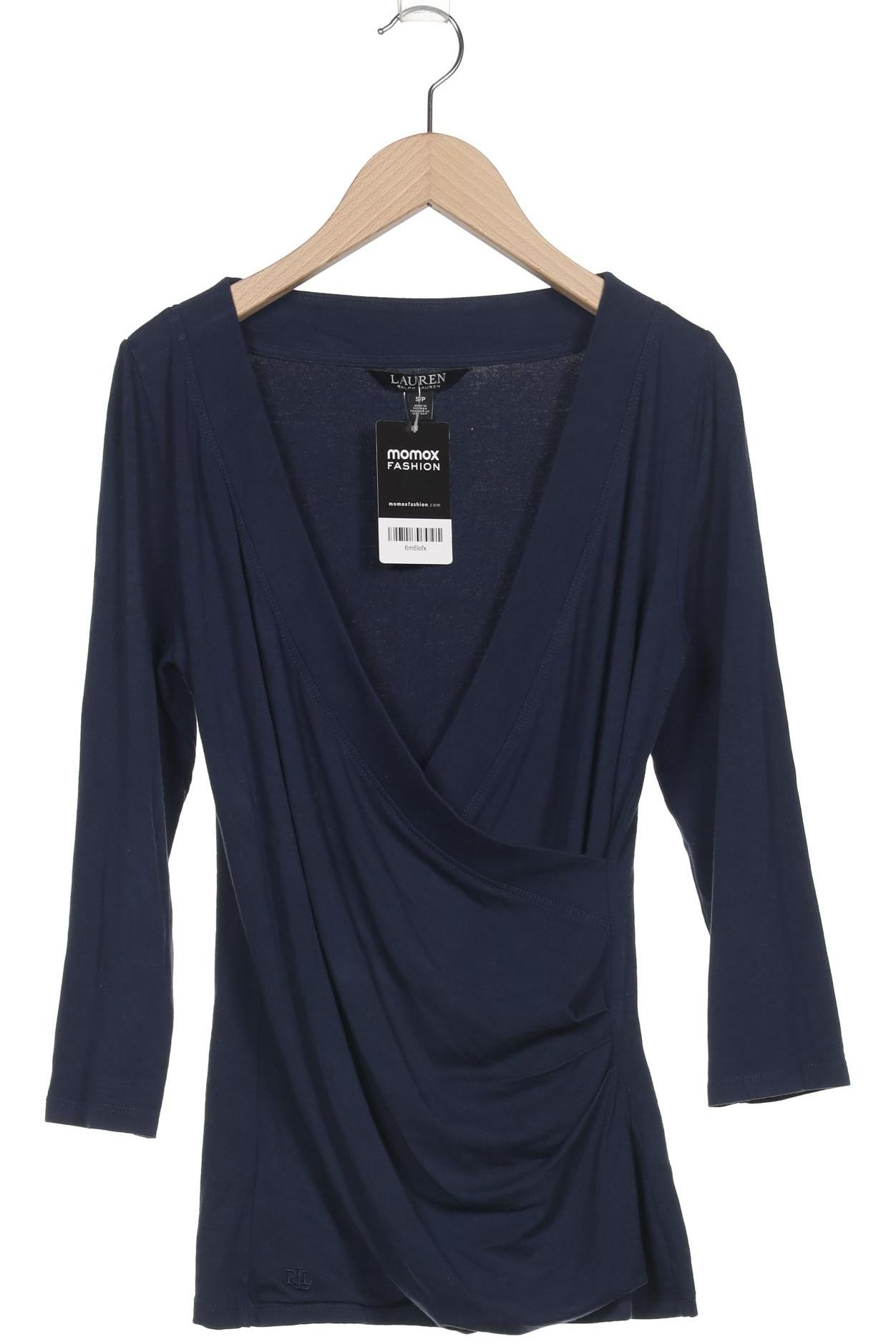 

Lauren Ralph Lauren Damen Langarmshirt, marineblau, Gr. 36