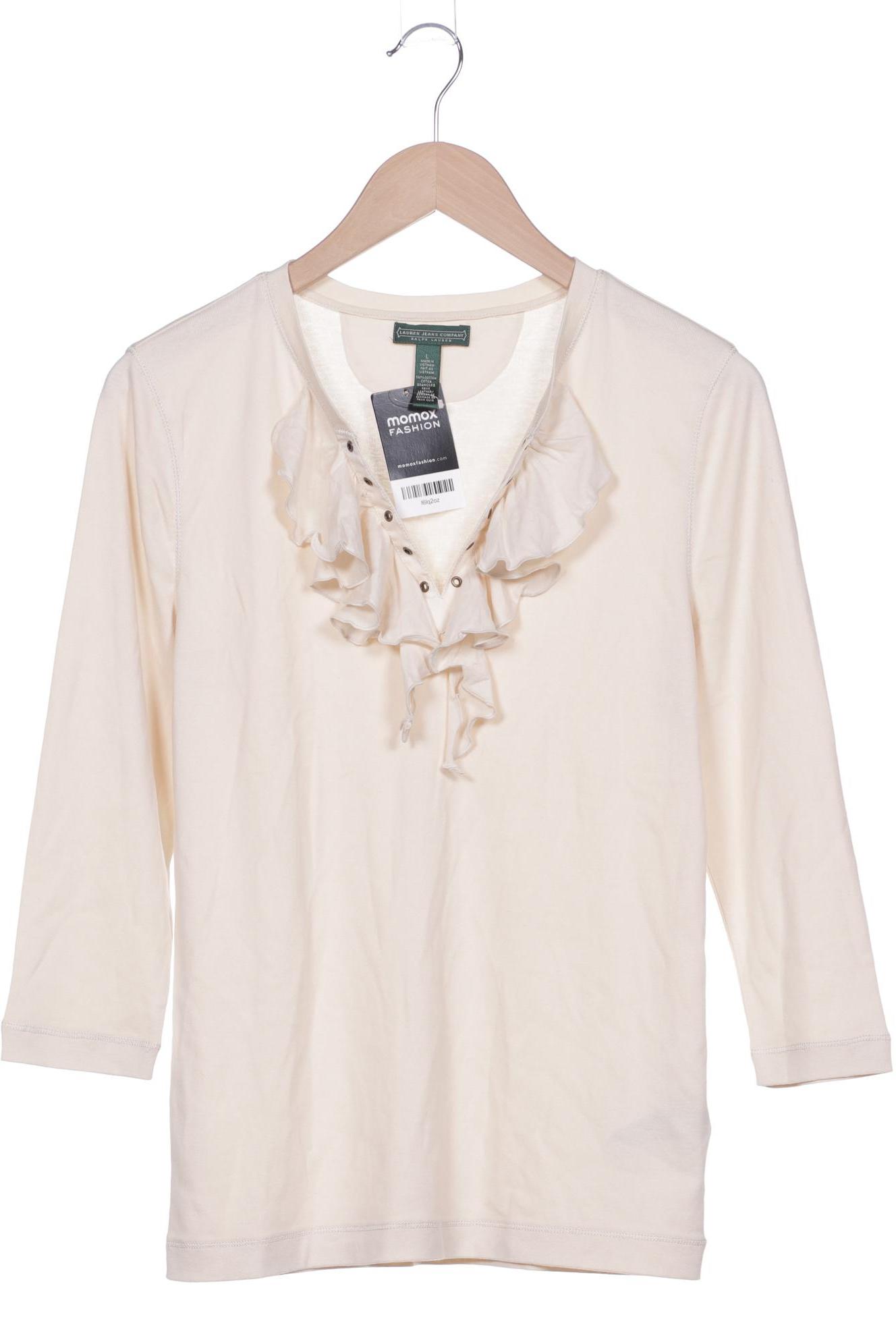 

Lauren Ralph Lauren Damen Langarmshirt, beige, Gr. 42