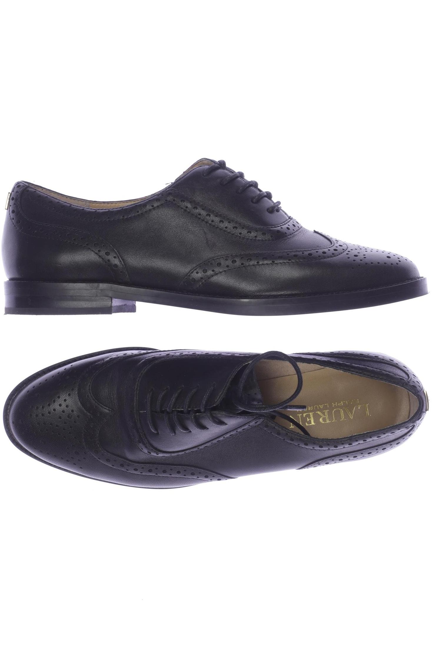 

Lauren Ralph Lauren Damen Halbschuh, schwarz, Gr. 5.5