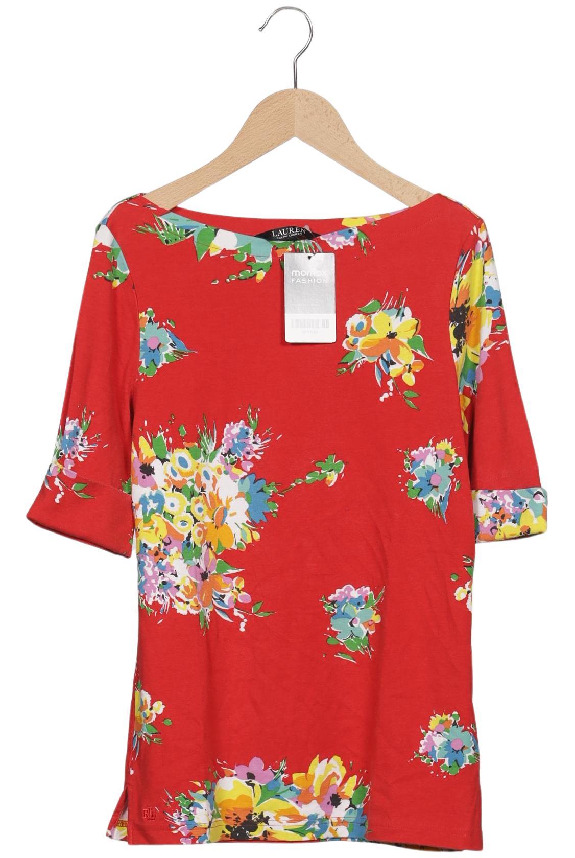 

Lauren Ralph Lauren Petite Damen Langarmshirt, rot, Gr. 38