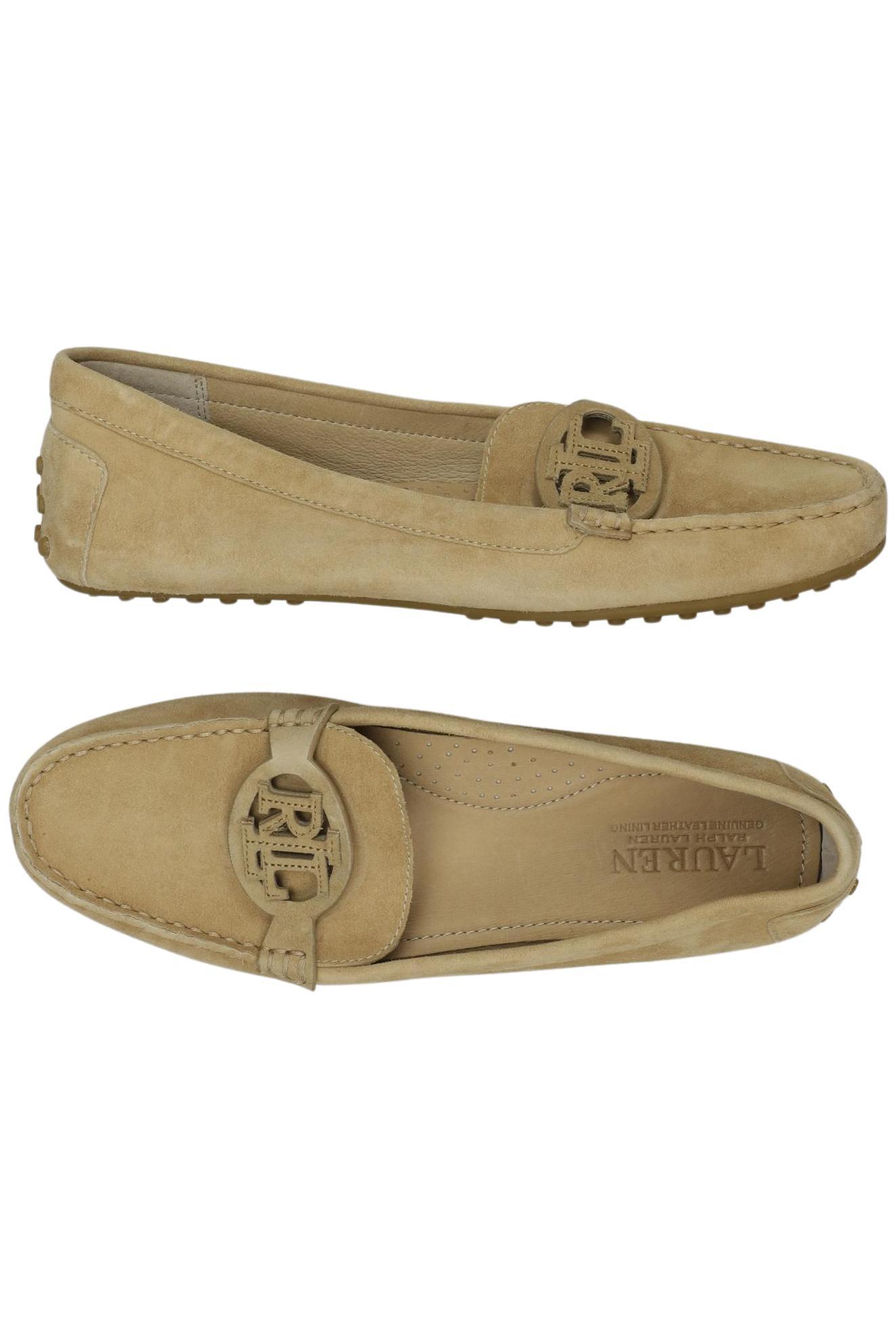 

Lauren Ralph Lauren Damen Halbschuh, beige, Gr. 40