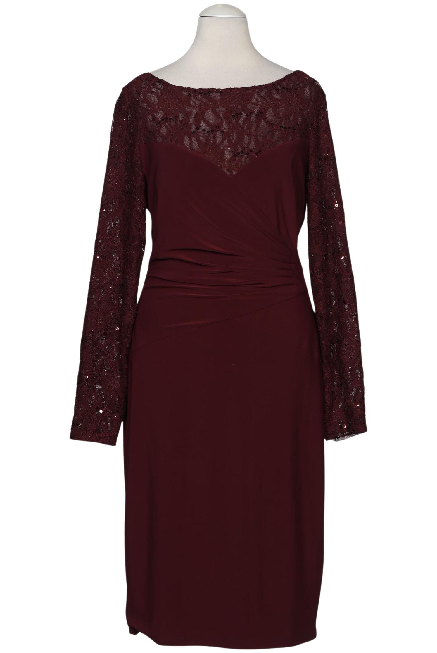 

Lauren Ralph Lauren Damen Kleid, bordeaux, Gr. 6