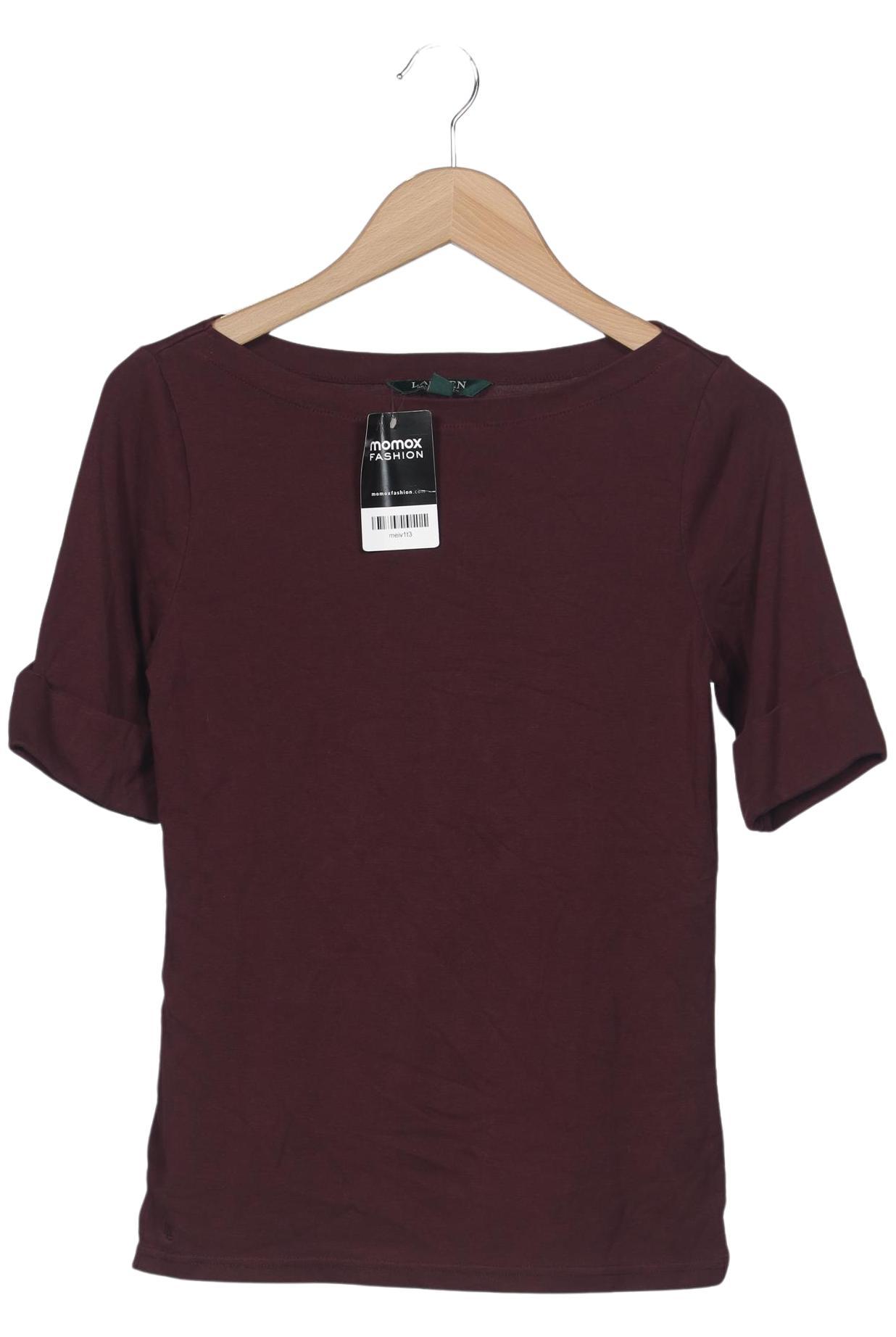 

Lauren Ralph Lauren Damen T-Shirt, bordeaux, Gr. 38