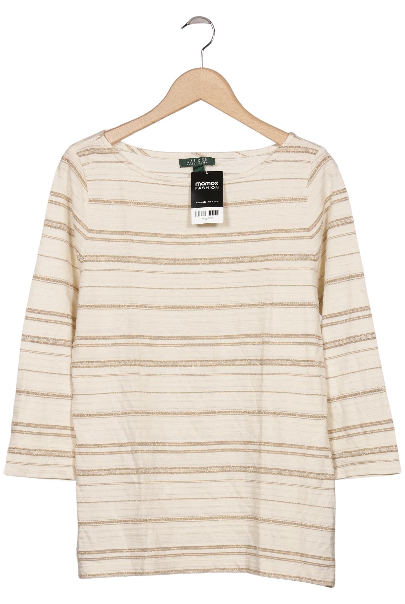 

Lauren Ralph Lauren Damen Langarmshirt, beige, Gr. 42