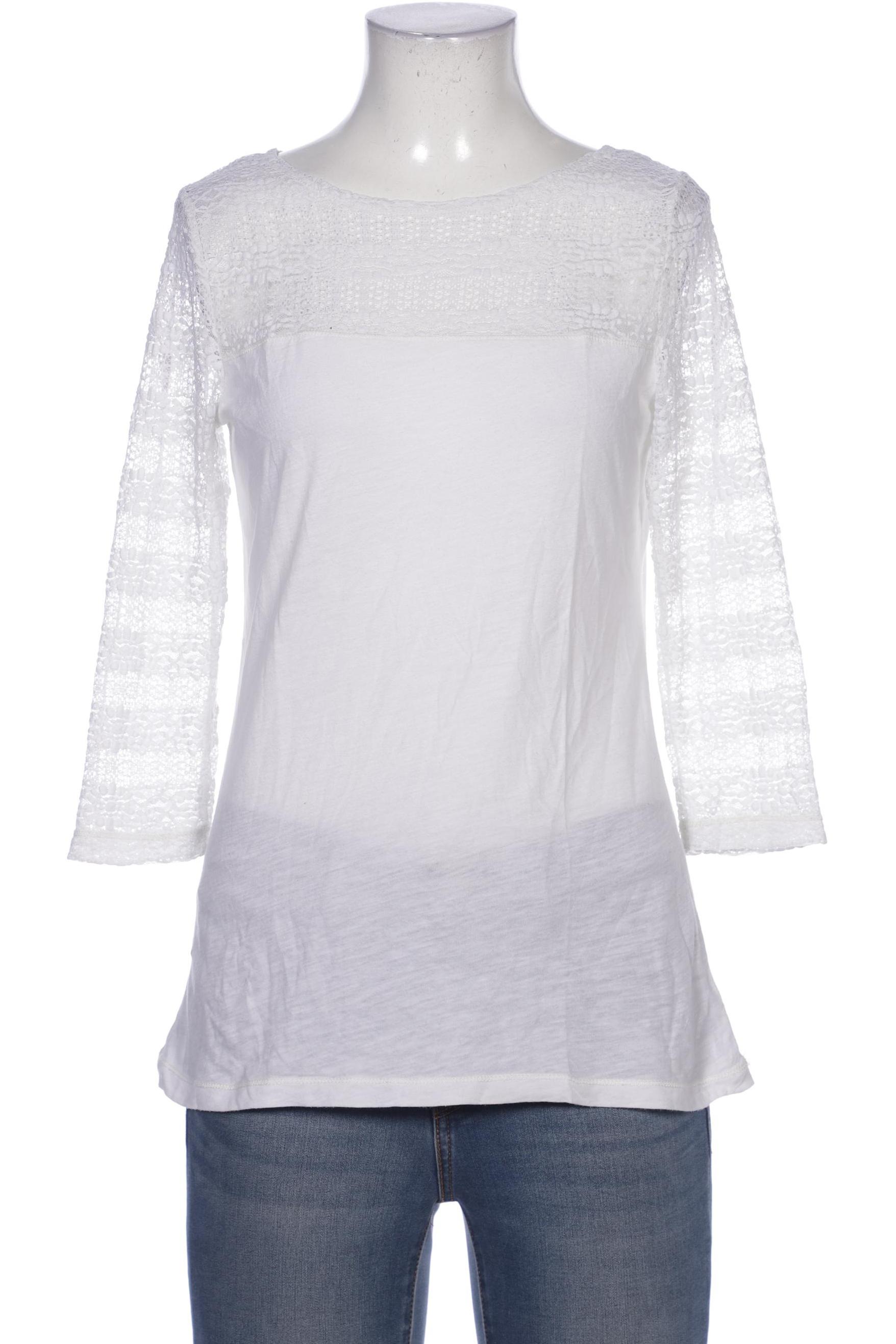 

Lauren Ralph Lauren Damen Langarmshirt, weiß, Gr. 34