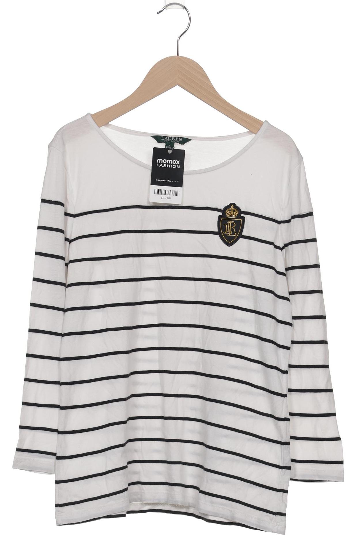 

Lauren Ralph Lauren Damen Langarmshirt, weiß, Gr. 38