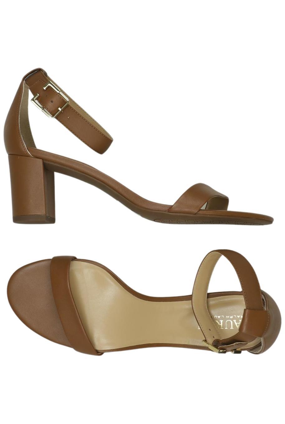

Lauren Ralph Lauren Damen Sandale, braun, Gr. 39