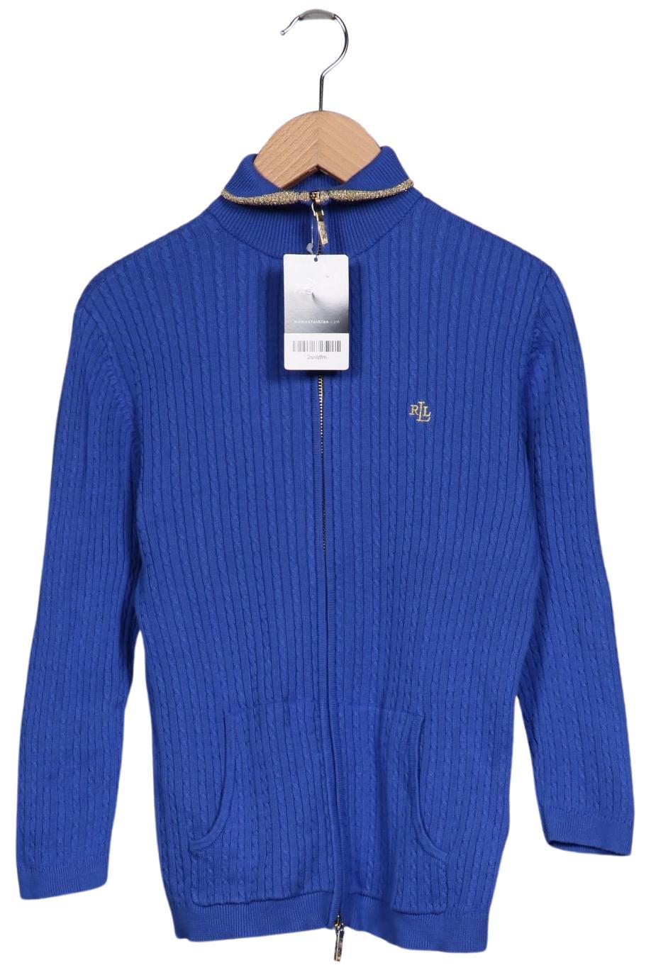 

Lauren Ralph Lauren Petite Damen Strickjacke, blau, Gr. 36