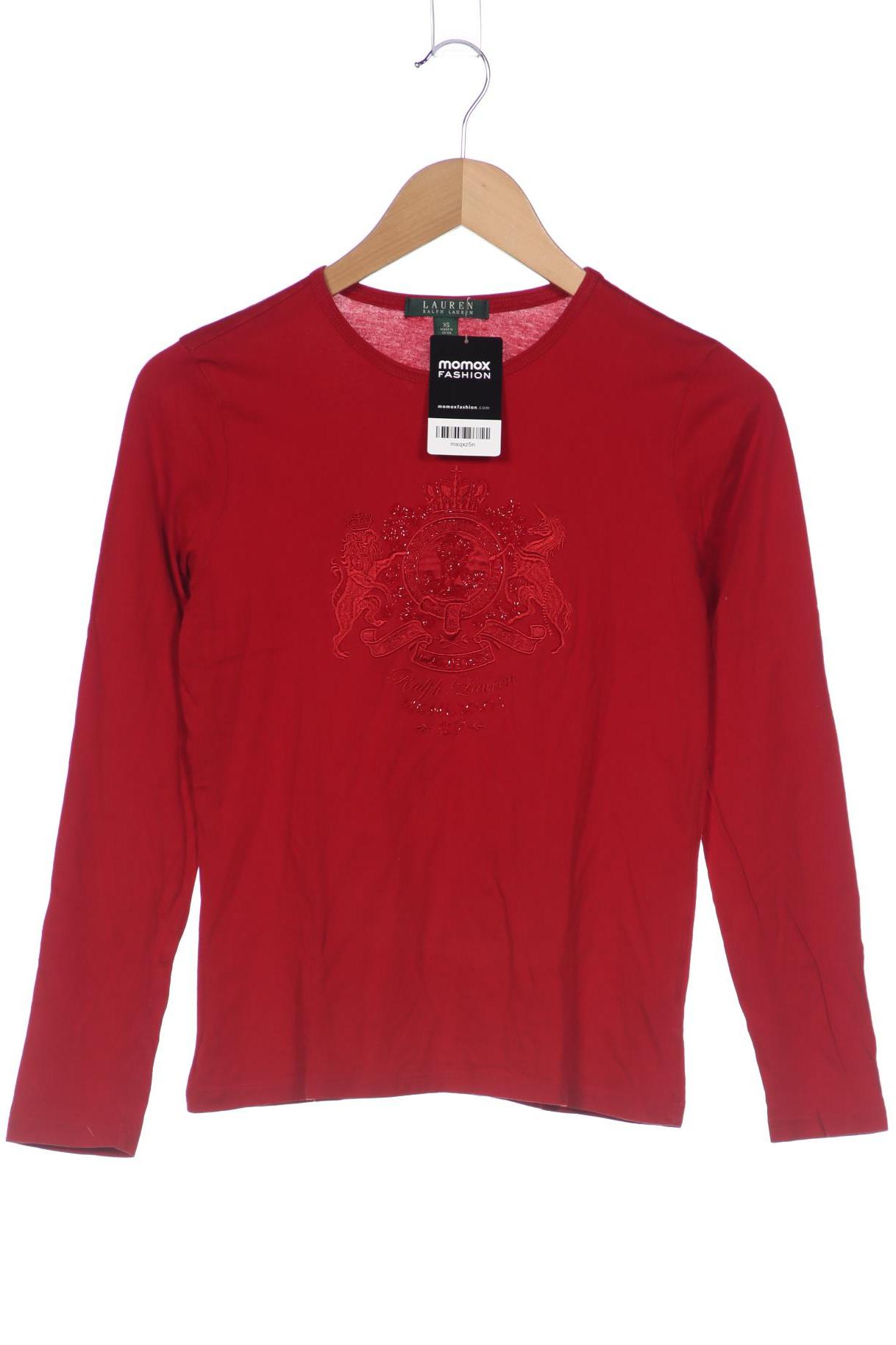 

Lauren Ralph Lauren Damen Langarmshirt, rot, Gr. 34