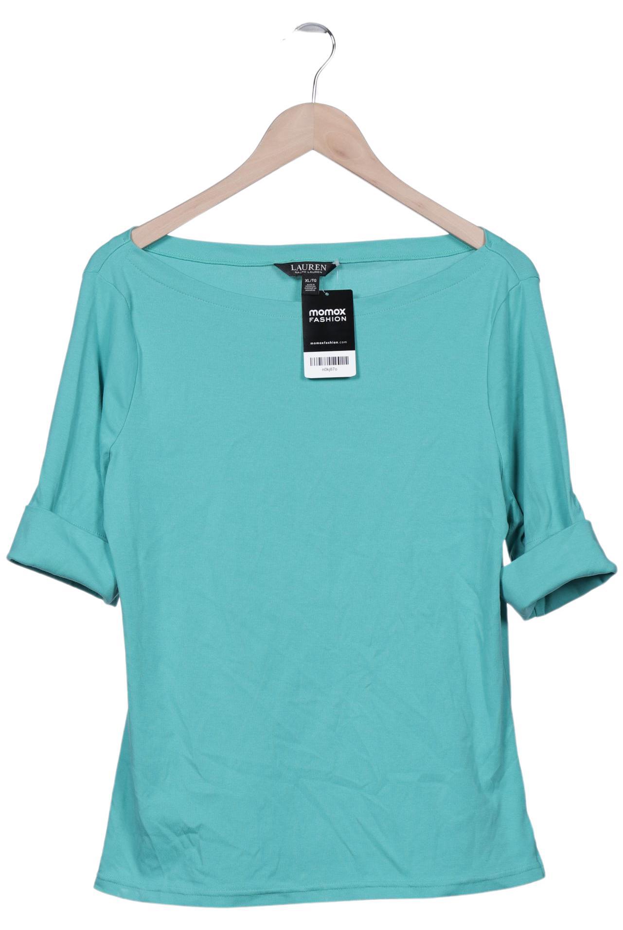 

Lauren Ralph Lauren Damen T-Shirt, türkis, Gr. 44