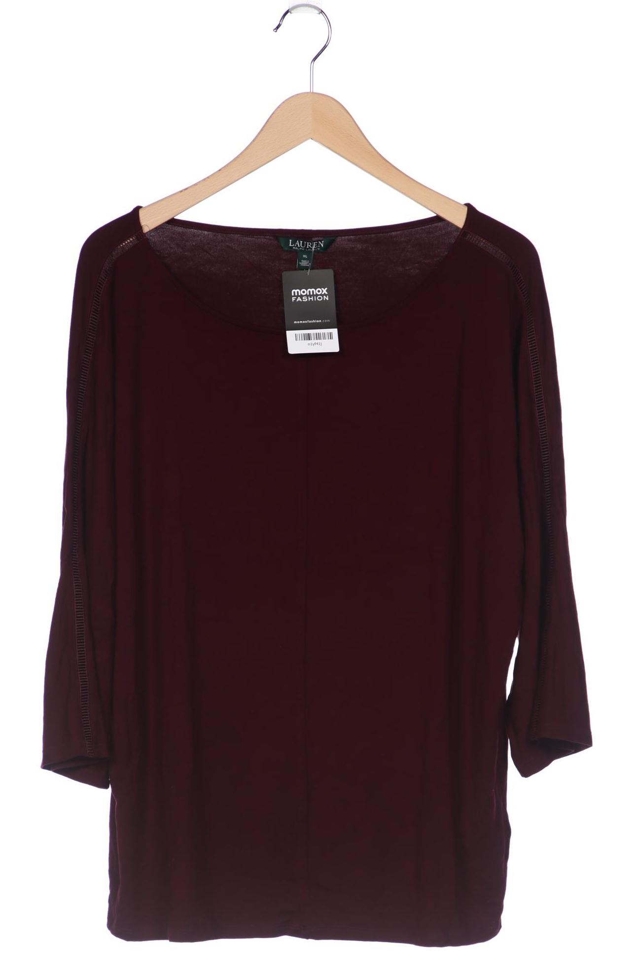 

Lauren Ralph Lauren Damen Langarmshirt, bordeaux, Gr. 44