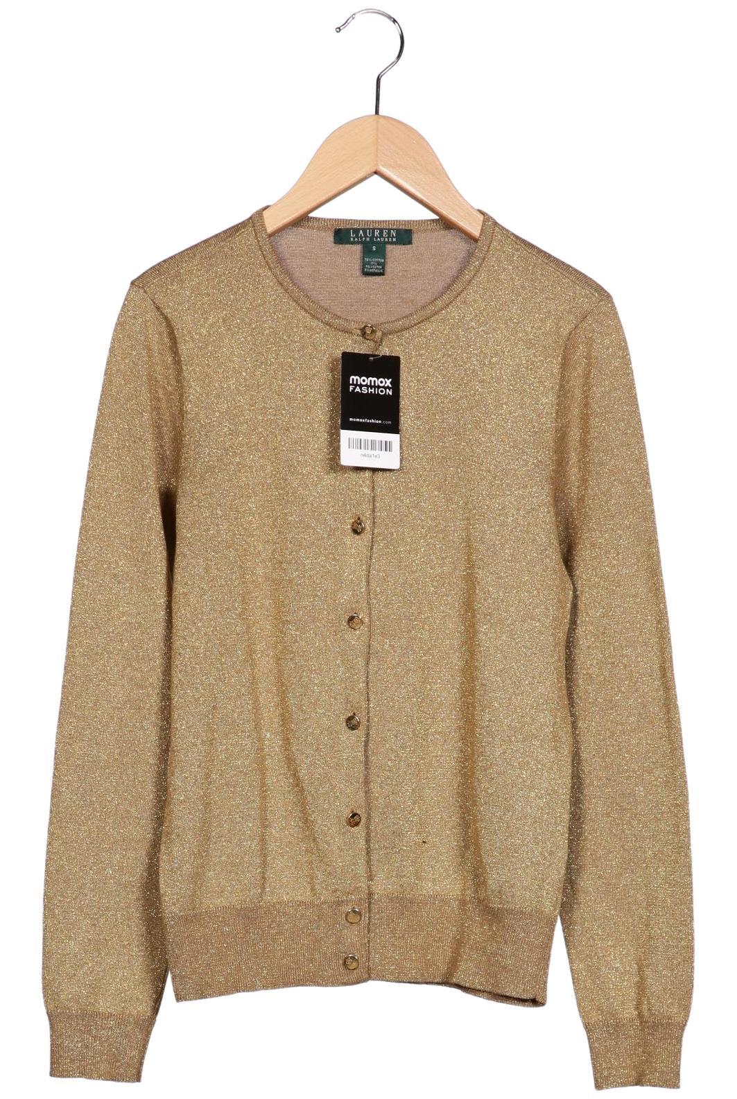 

Lauren Ralph Lauren Damen Strickjacke, gold, Gr. 36