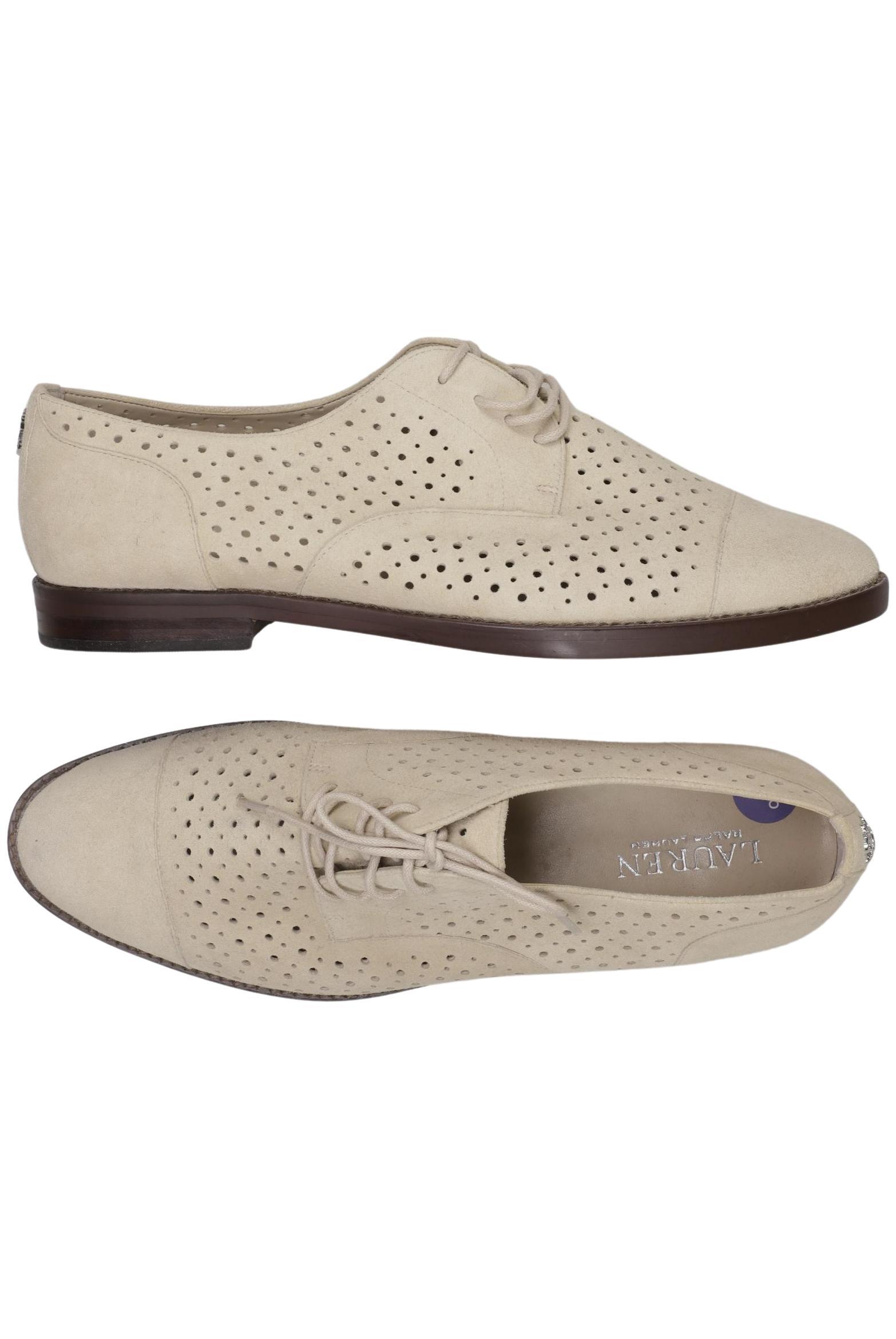 

Lauren Ralph Lauren Damen Halbschuh, beige, Gr. 40