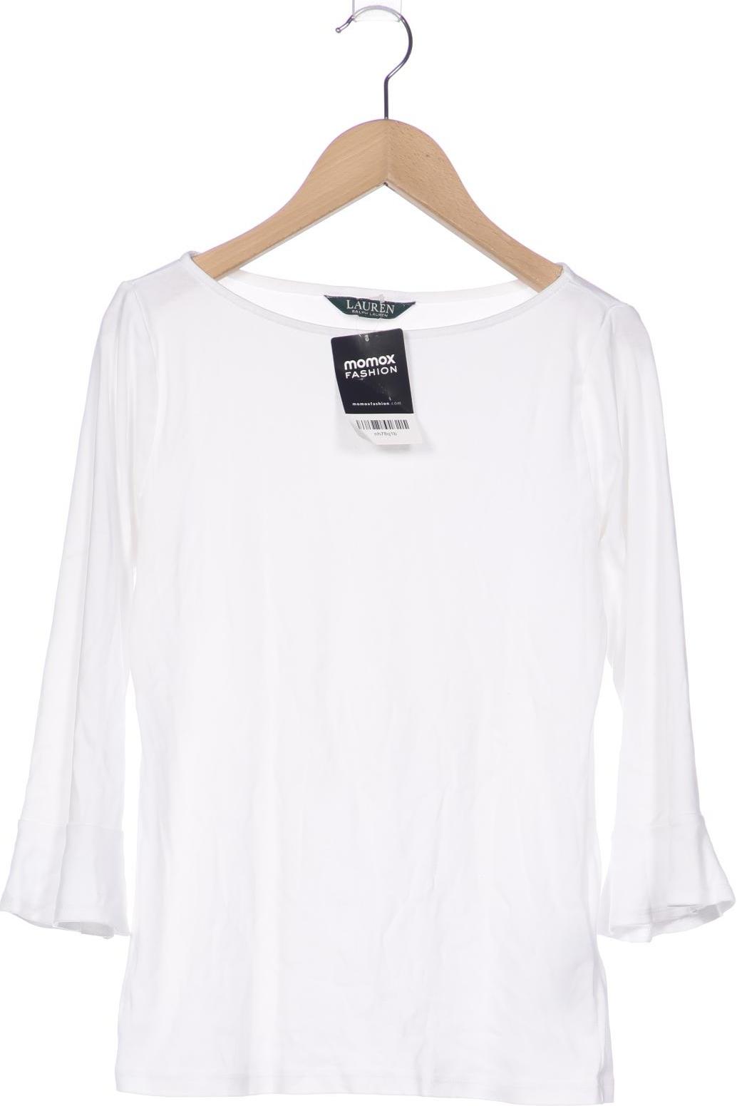 

Lauren Ralph Lauren Damen Langarmshirt, weiß, Gr. 36