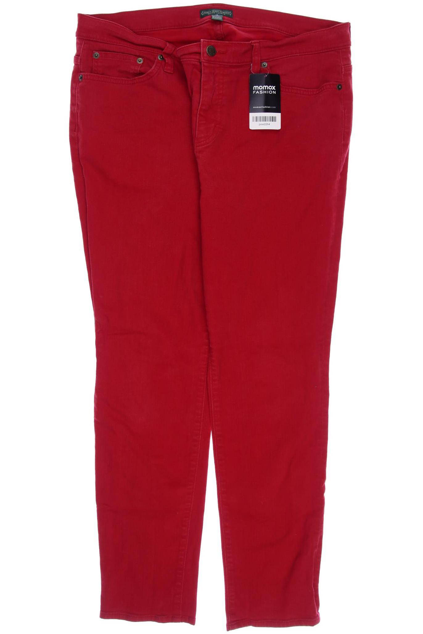 

LAUREN Ralph Lauren Damen Jeans, rot