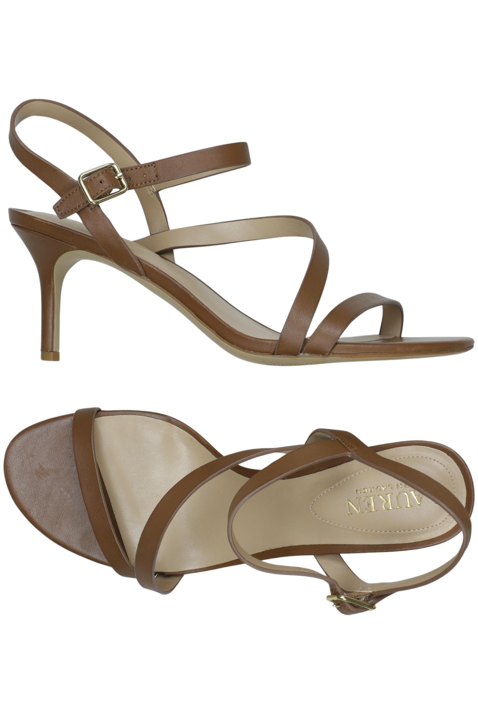 

Lauren Ralph Lauren Damen Sandale, braun, Gr. 8.5