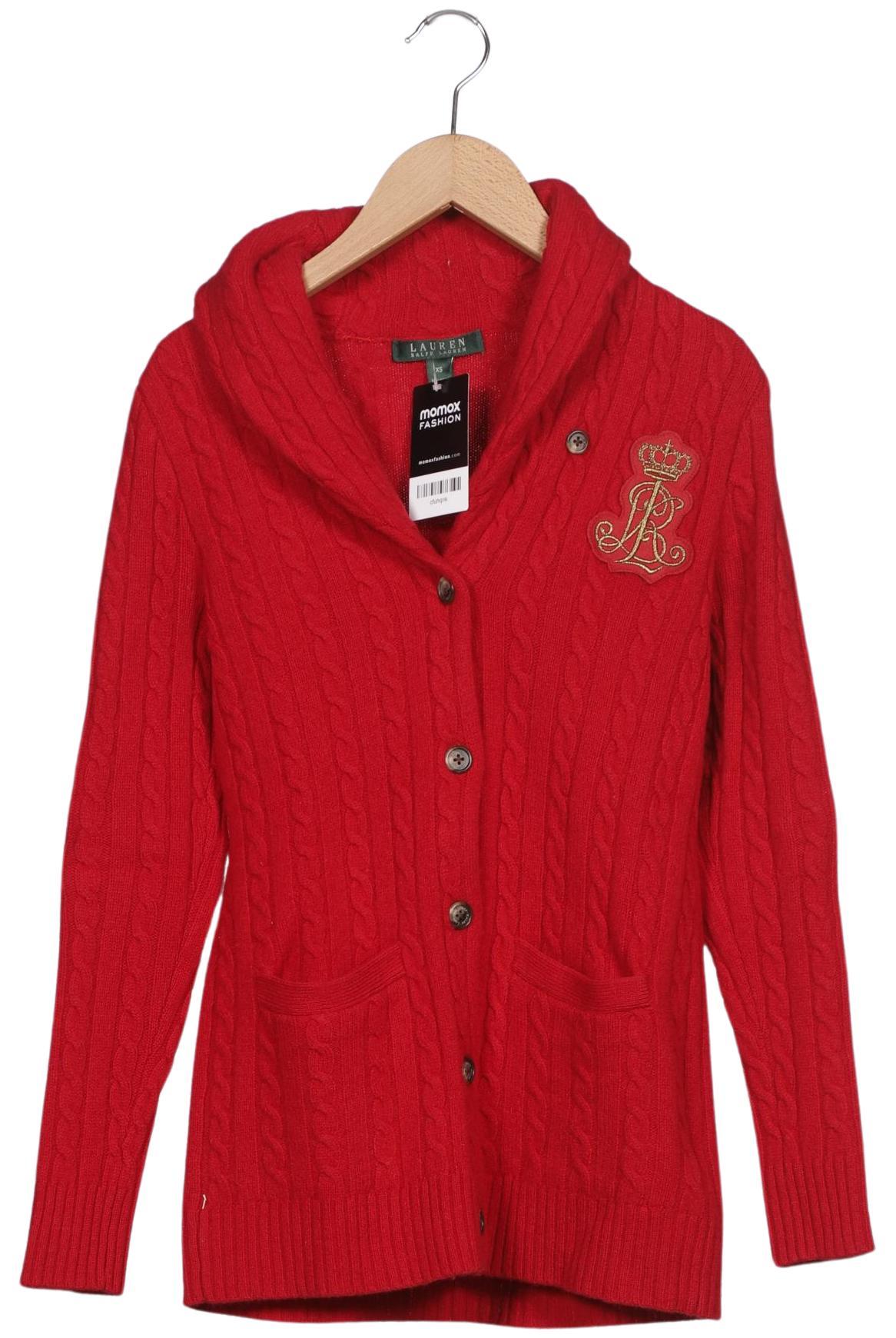 

Lauren Ralph Lauren Damen Strickjacke, rot, Gr. 34